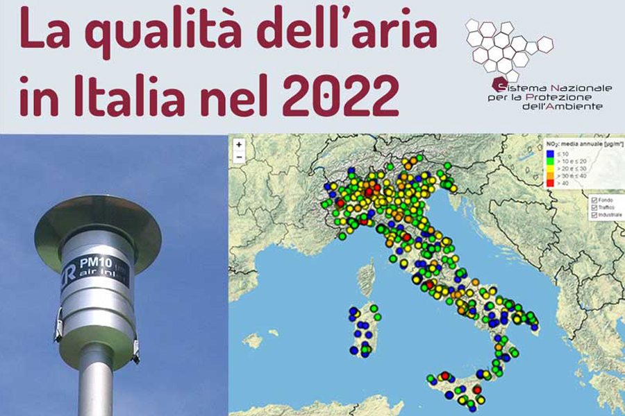 La qualità dell'aria in Italia nel 2022 – SNPA – Sistema nazionale  protezione ambiente