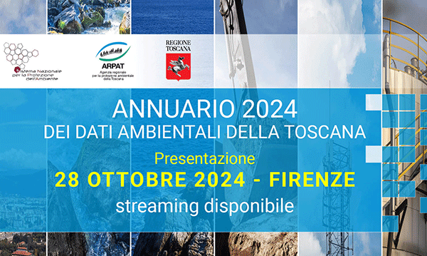 banner presentazione annuario 2024 ArpaToscana